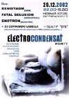 " ELECTRO CONDENSAT " party 28.12.2003